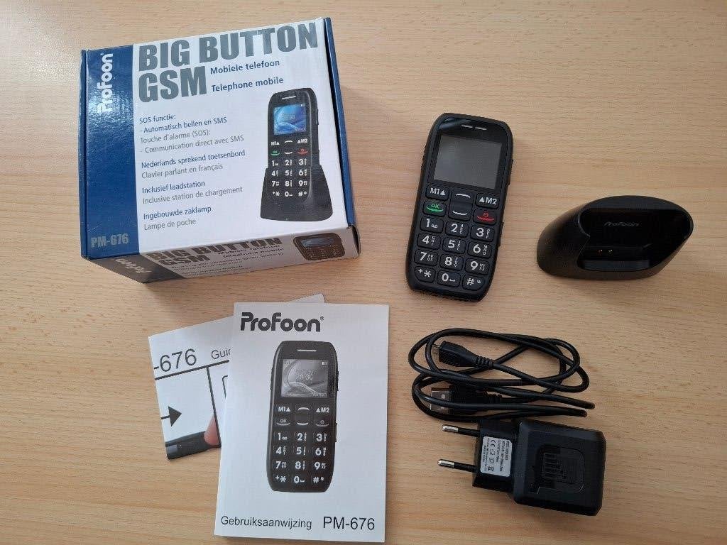 Profoon GSM Big Button, Overige modellen, Geen camera, Ophalen of Verzenden, Zo goed als nieuw