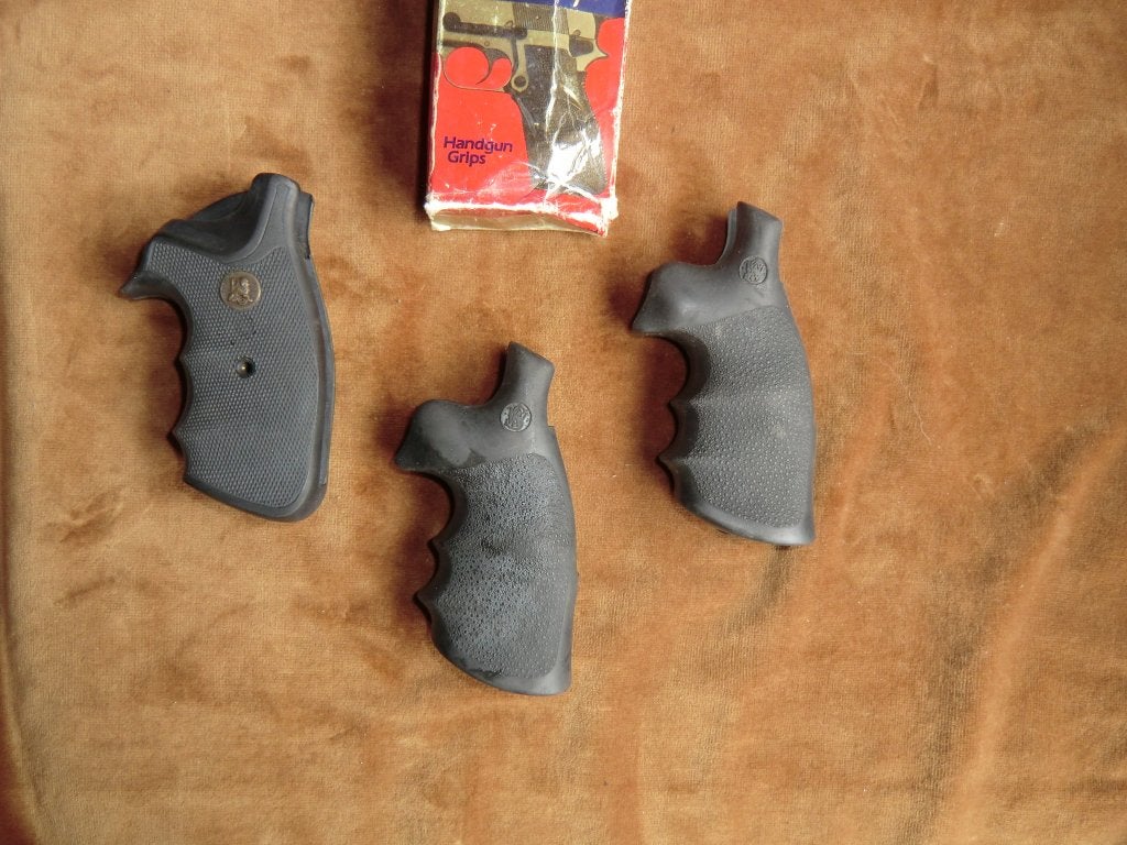 3 x Pachmayer handgrepen voor S&W en Colt Revolver, Verzenden, Nieuw