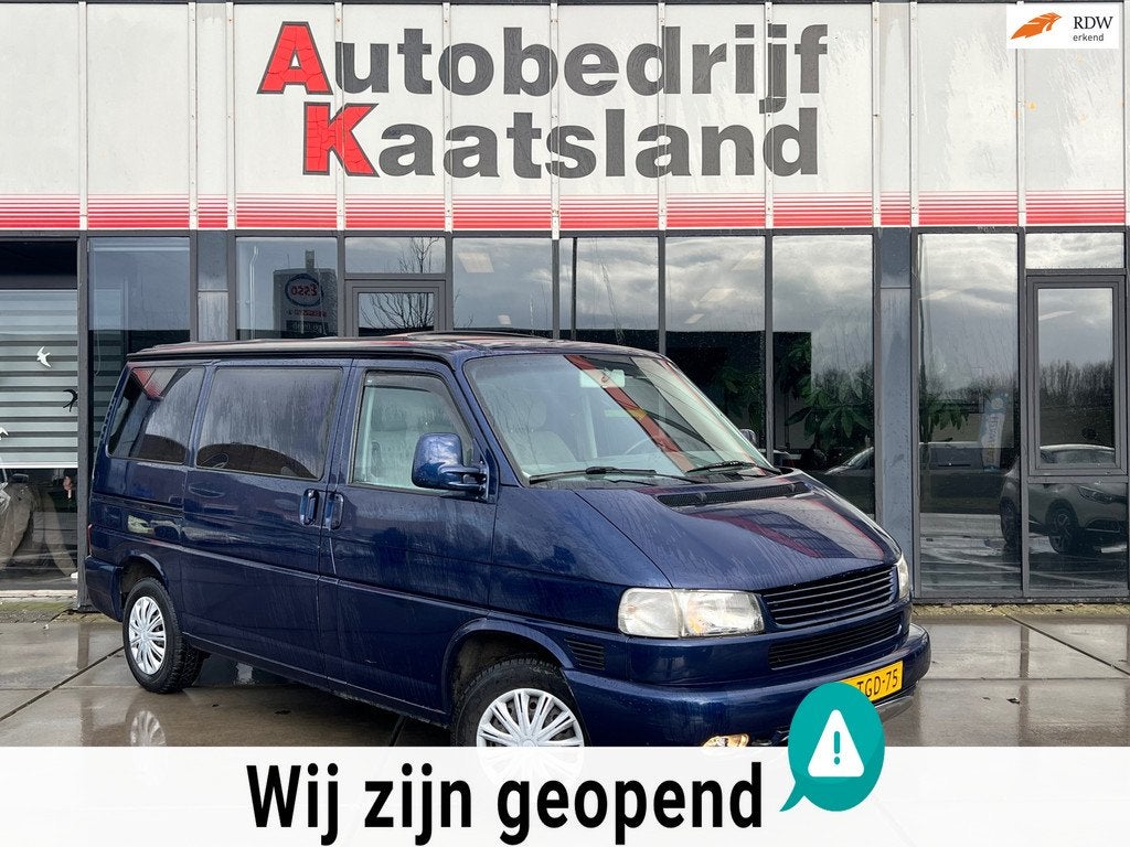 Volkswagen Multivan T4 Camper 2.5 TDI - Zeer netjes - Clima, Caravans en Kamperen, Campers, Info@autobedrijf-kaatsland.nl, Buscamper of Camperbus