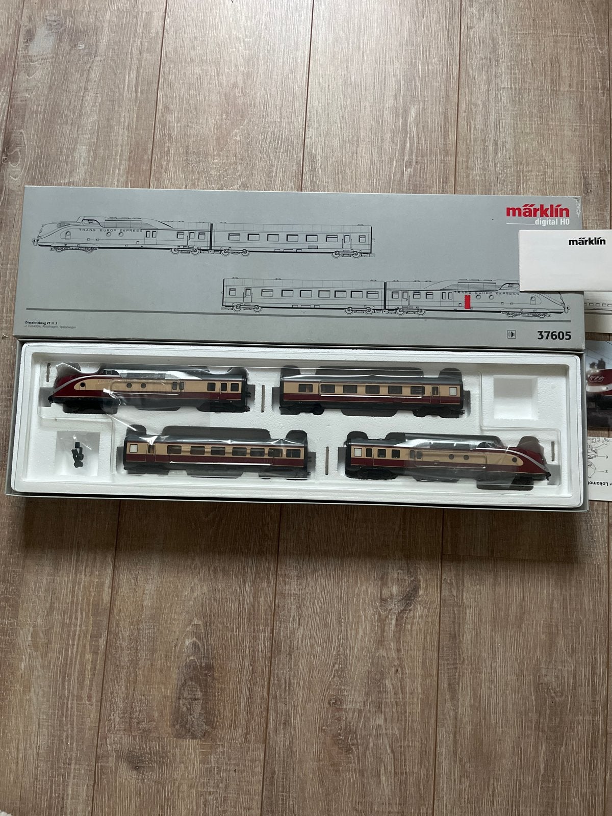 Märklin TEE Treinset VT 11.5 (37605) Digitaal HO, Wisselstroom, Treinset, Nieuw, Ophalen of Verzenden
