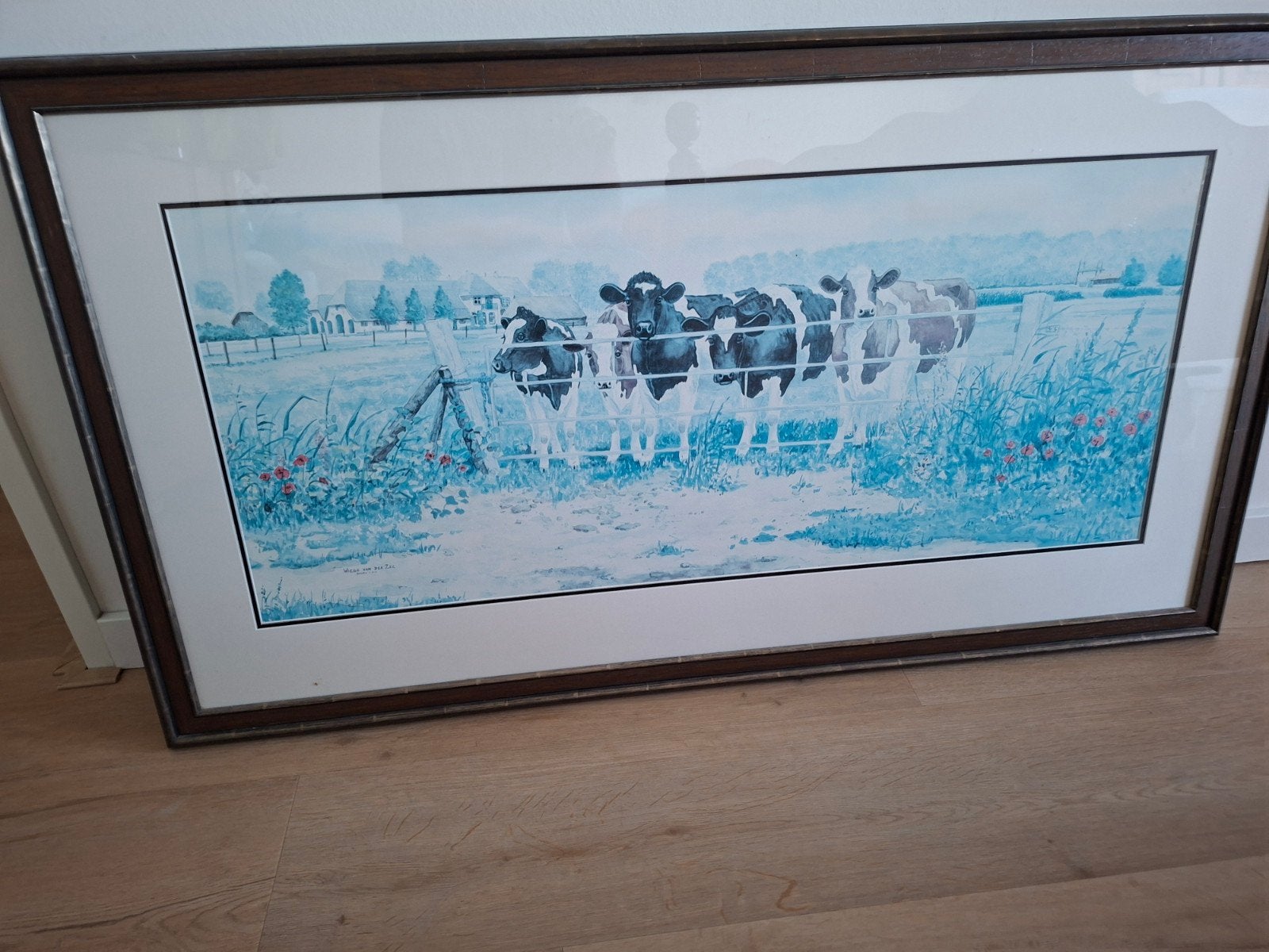 schilderij Wiebe van der Zee, Ophalen