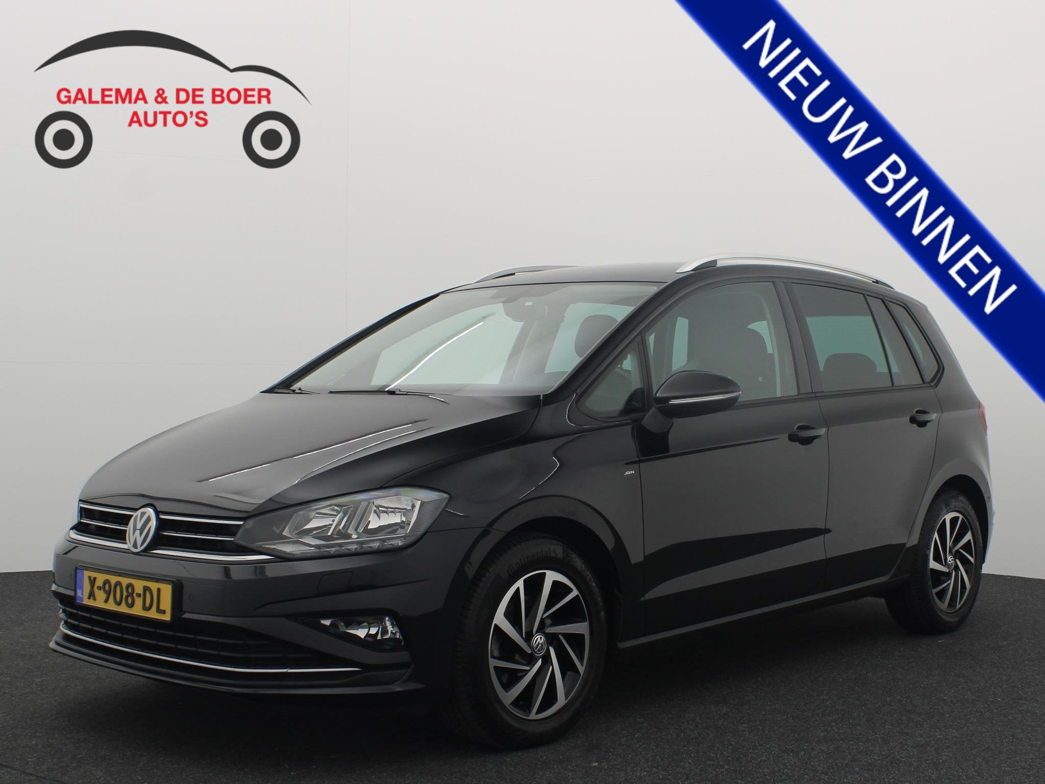 Volkswagen Golf Sportsvan 1.0 TSI Join AUTOMAAT / NAVI / CAR, Auto's, Dealer onderhouden, Stof, Gebruikt, 116 pk