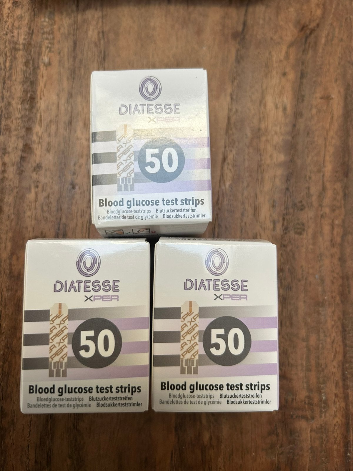Diatesse xper 3 doosjes a 50 stuks teststrips, Ophalen of Verzenden, Nieuw