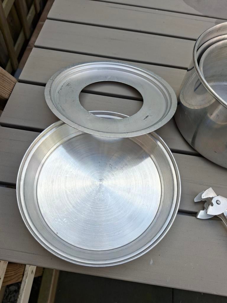Pannenset voor op de camping, Ophalen of Verzenden