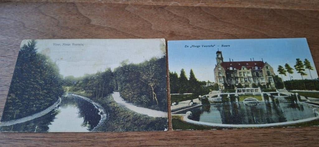 Oude Kaarten Baarn - Hooge Vuursche, Verzamelen, Ophalen of Verzenden, Voor 1920, Utrecht