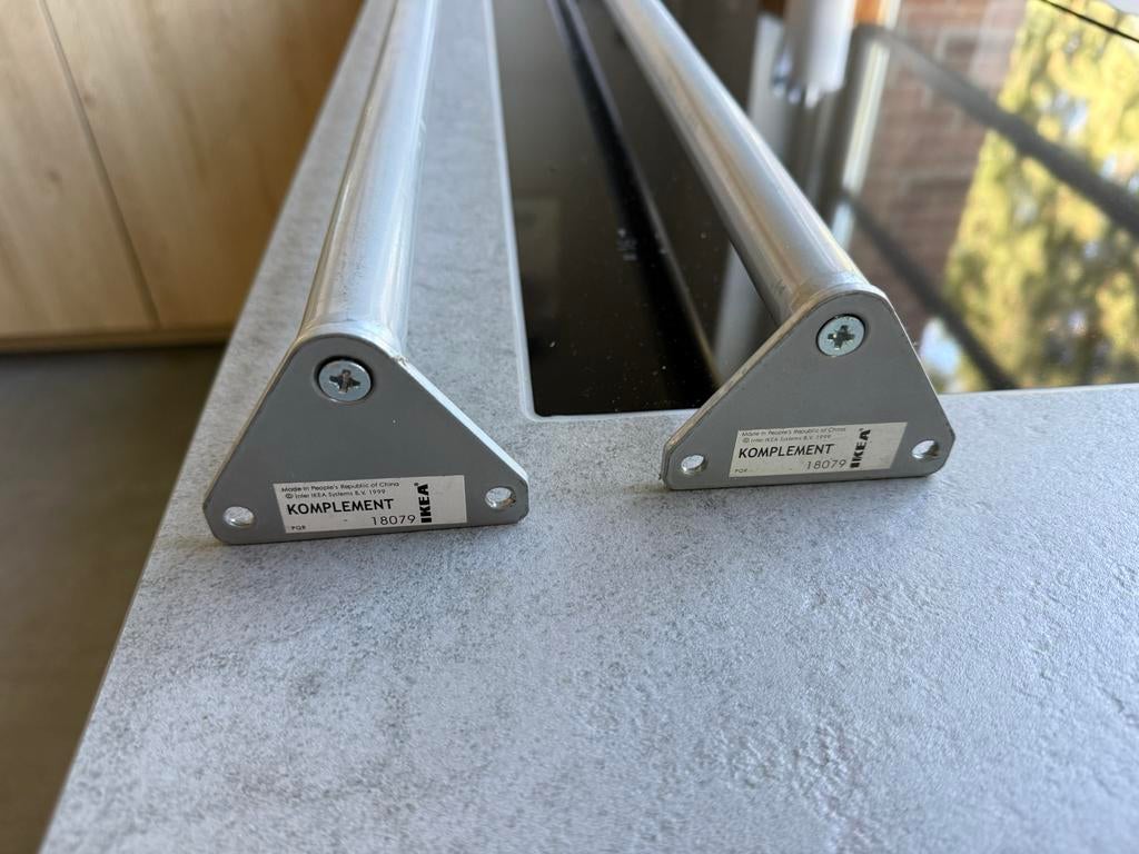 IKEA KOMPLEMENT kledingroede - Zo goed als nieuw, Huis en Inrichting, Ophalen, 50 tot 100 cm, Zo goed als nieuw, Minder dan 100 cm