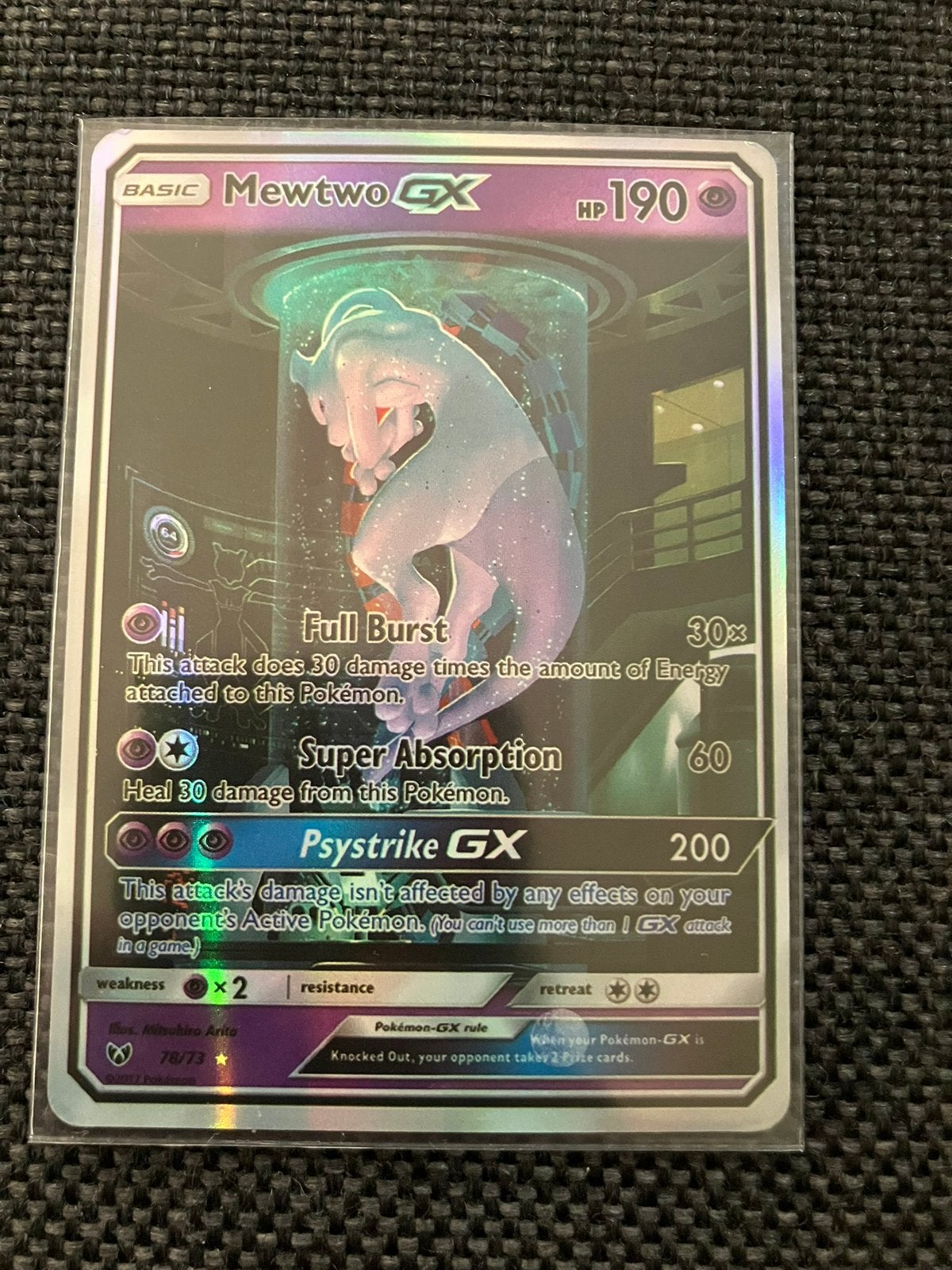 Mewtwo gx, Ophalen of Verzenden, Zo goed als nieuw