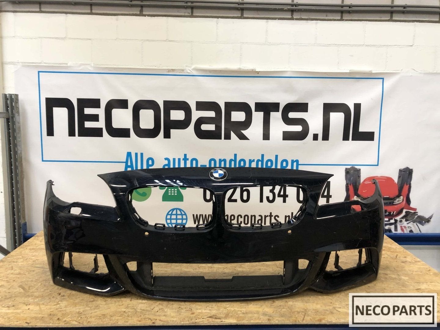 BMW 5 serie f10 f11 lci facelift M voorbumper bumper, Gebruikt, -, Voor, -