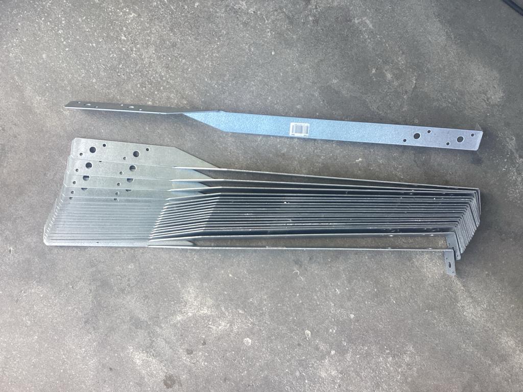 GB Stormanker SENDZIMIR verzinkt 600x40 mm - 20 stuks, Ophalen of Verzenden, Nieuw, 250 mm of meer, Overige typen
