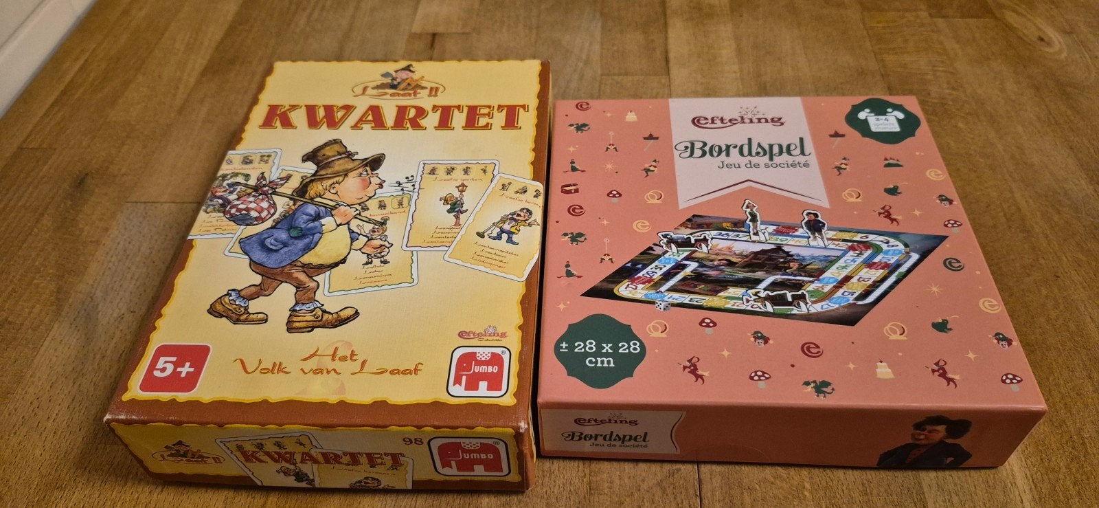 Kwartet en Efteling Bordspel Zo goed als nieuw, Een of twee spelers, Ophalen of Verzenden, Zo goed als nieuw, Jumbo, Efteling