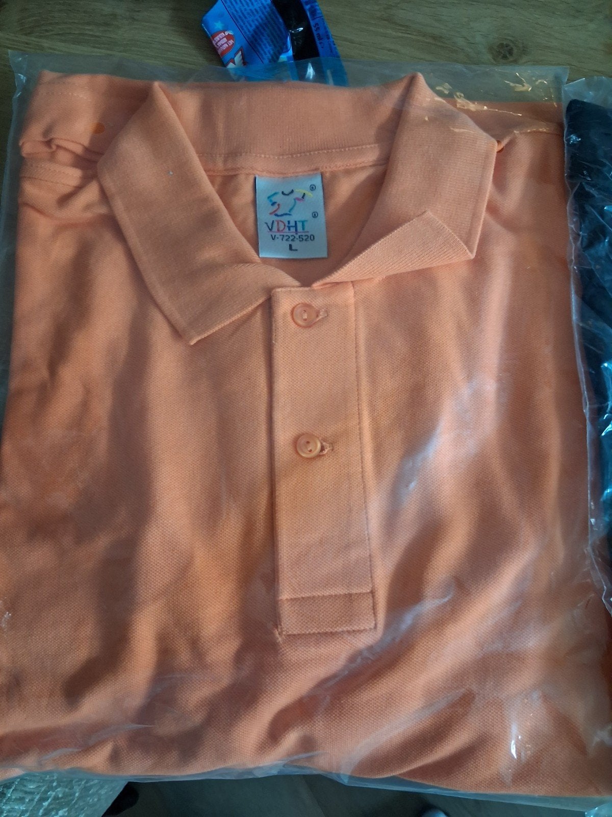 70x Zwart en 45x Oranje Poloshirts XL - Nieuw in verpakking, Zwart, VDHT, Ophalen of Verzenden, Maat 56/58 (XL)