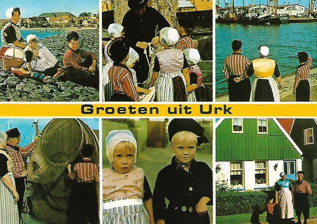 Urk- -6-luik., Verzenden, 1980 tot heden, Gelopen, Flevoland