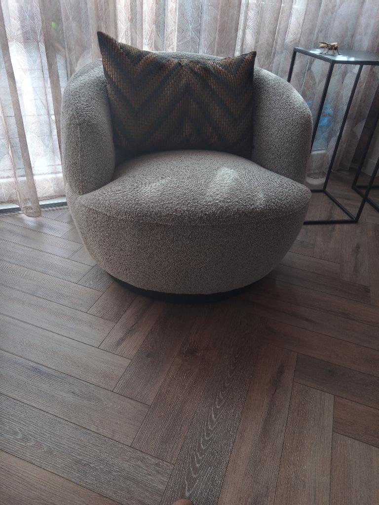 kleine draaifauteuil, Huis en Inrichting, Fauteuils, Ophalen, Zo goed als nieuw, 75 tot 100 cm, 50 tot 75 cm