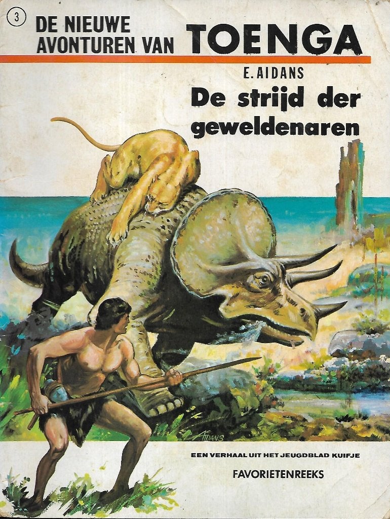 De nieuwe avonturen van Toenga - Favorietenreeks nr. 3, Boeken, Eén stripboek, Ophalen of Verzenden, Gelezen