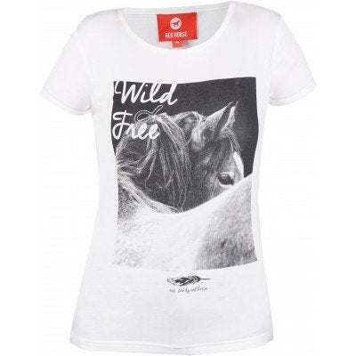 Ecru Red Horse Beauty T-shirt maat XS S M en L, Nieuw, Ophalen of Verzenden, Info@horka.com, Horka International B.V.