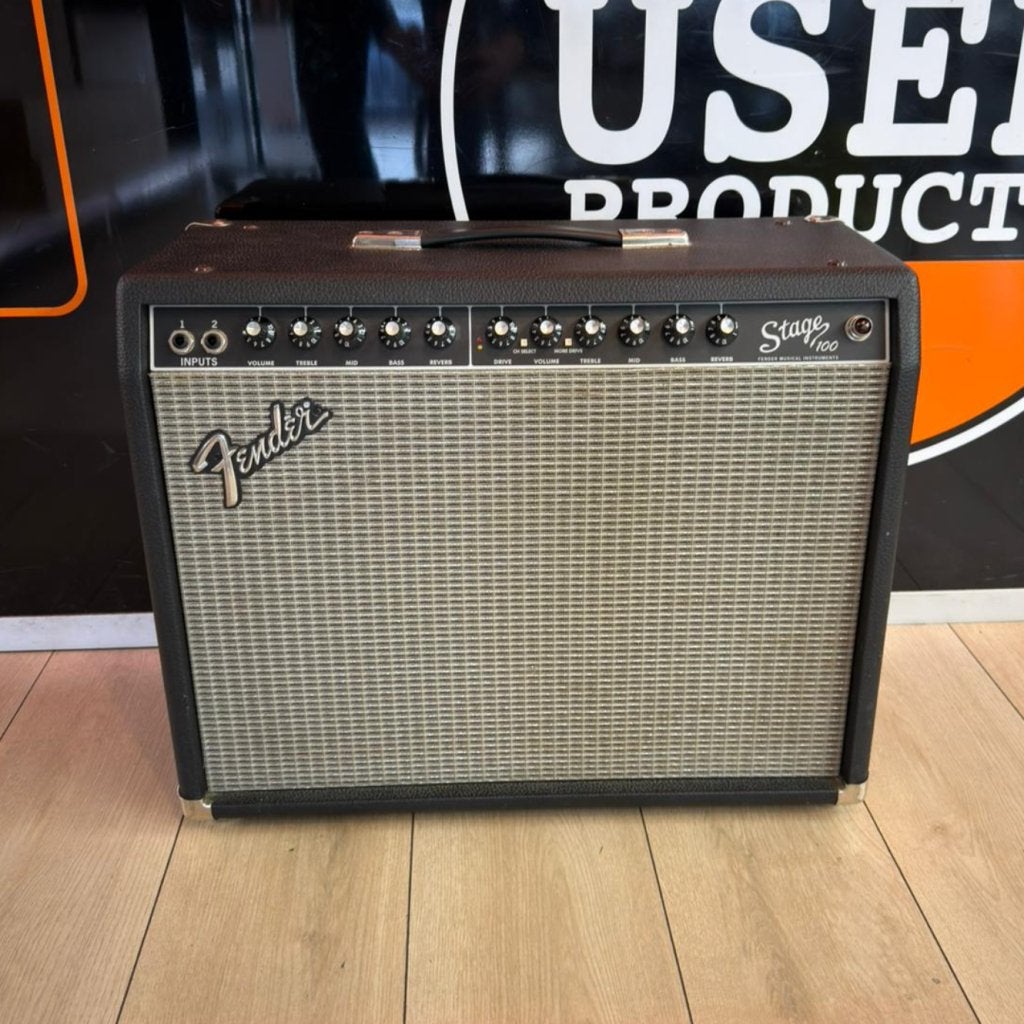 Fender Stage 100 Versterker + Channel pedaal | Nette staat, Fender, Gebruikt, Support@fender.com, 17600 Catalina Street
Los Angeles, CA 90746
USA