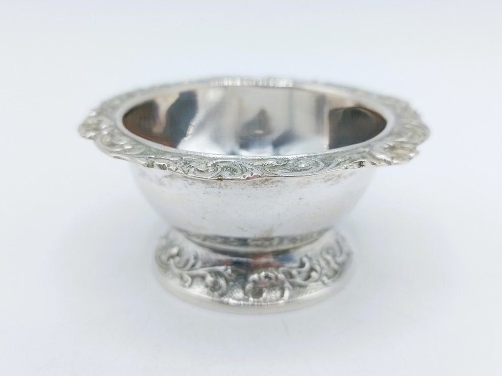 Zilveren zoutvat, Zaanlandse Zilversmederij, Haarlem, 1939, Verzenden, Zilver