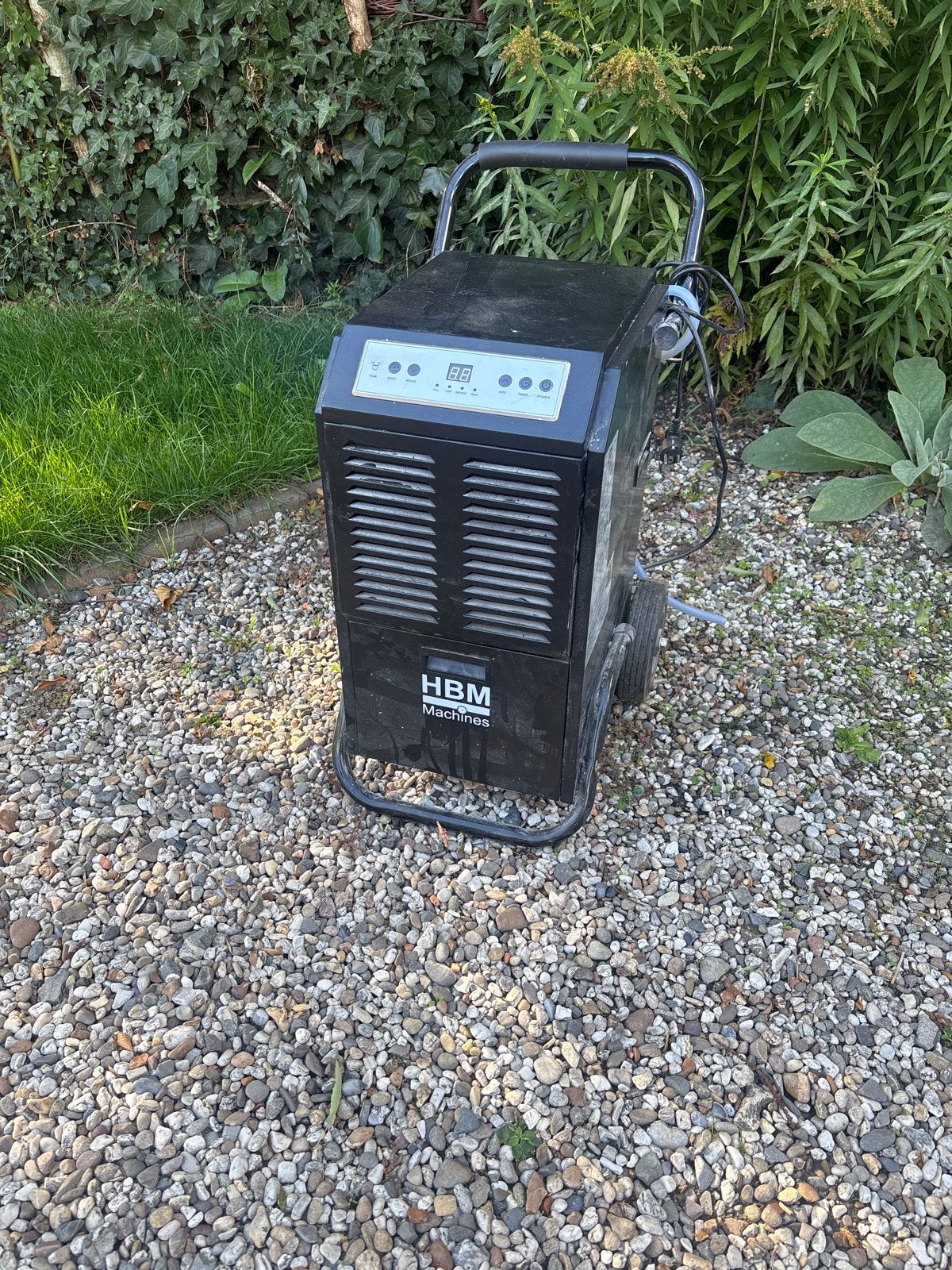HBM Professionele Bouwdroger Luchtontvochtiger 50L 650W, Ophalen, Gebruikt, Luchtontvochter