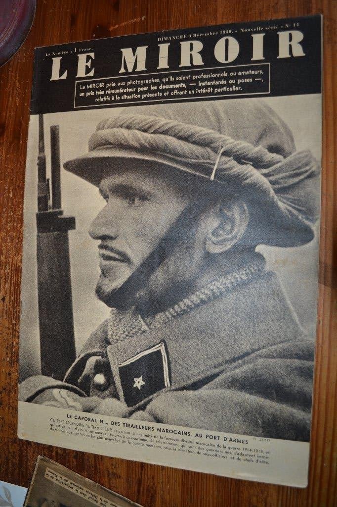 WW2 KRANT frans 1939 SCHEPEN VLIEGENIERS LOOPGRAVEN, Verzamelen, Ophalen of Verzenden, Engeland, Boek of Tijdschrift