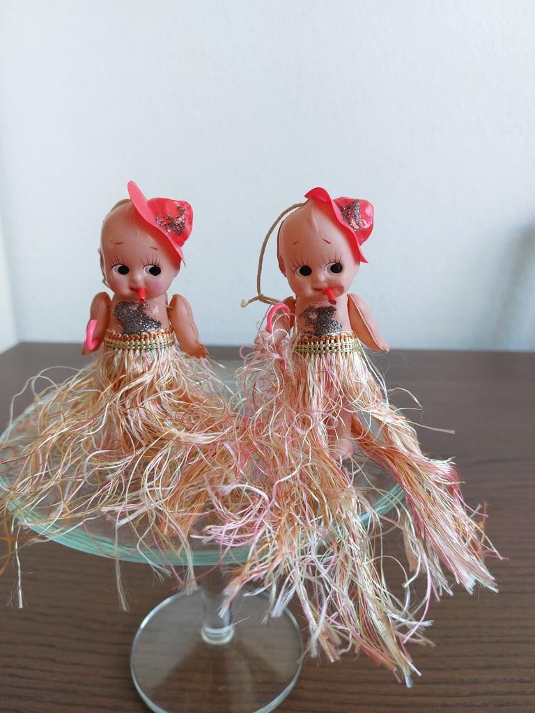 Celluloid popjes made in Japan, Ophalen of Verzenden