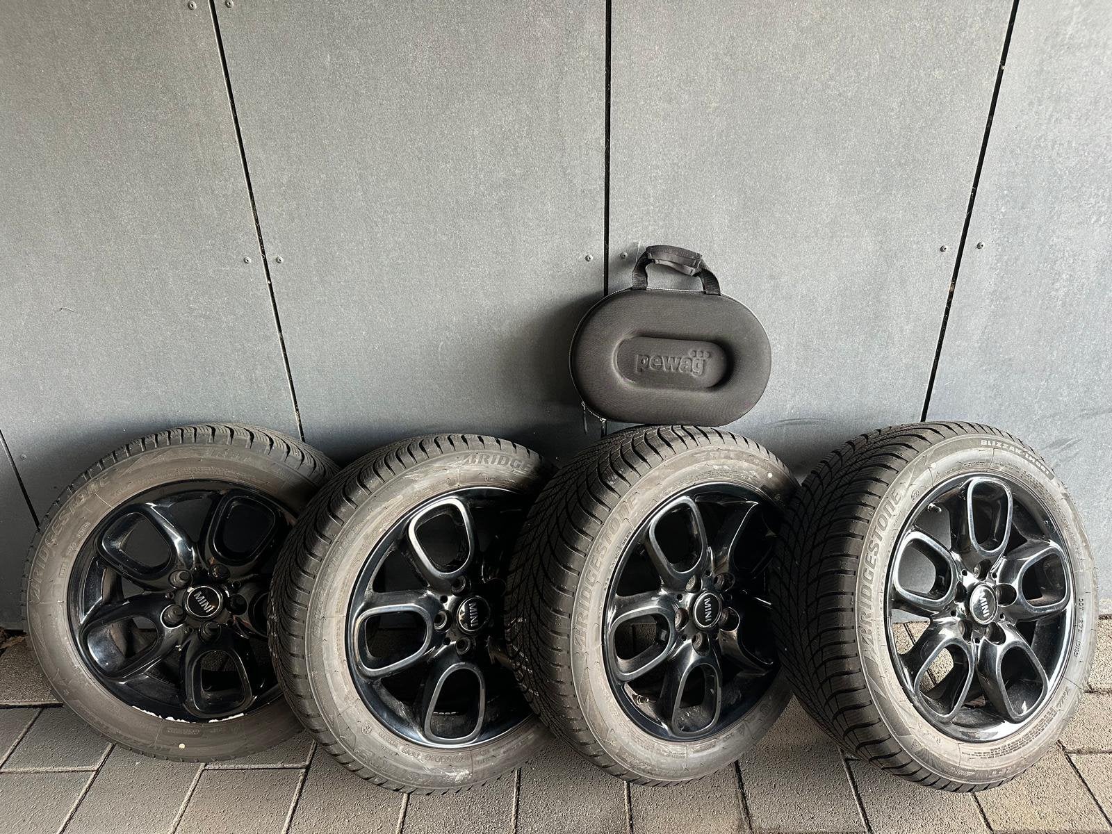 Winterset MINI Cooper F56 Loop Spoke 195/55 R16 87H runflat, Auto-onderdelen, Ophalen, Gebruikt, 16 inch, Banden en Velgen