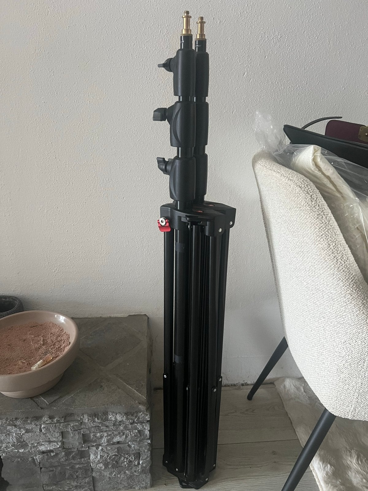 2 Manfrotto 1004BAC - Zo goed als nieuw, Manfrotto, Statief, Ophalen, Zo goed als nieuw
