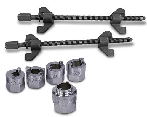 Veerklem 370mm veerspanner schokdempers adapters doppen veer, -, -, Nieuw, Ophalen of Verzenden