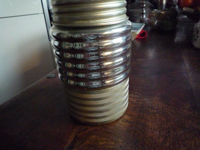 retro thermosfles alluminium 0,5 L  nieuw, Ophalen of Verzenden