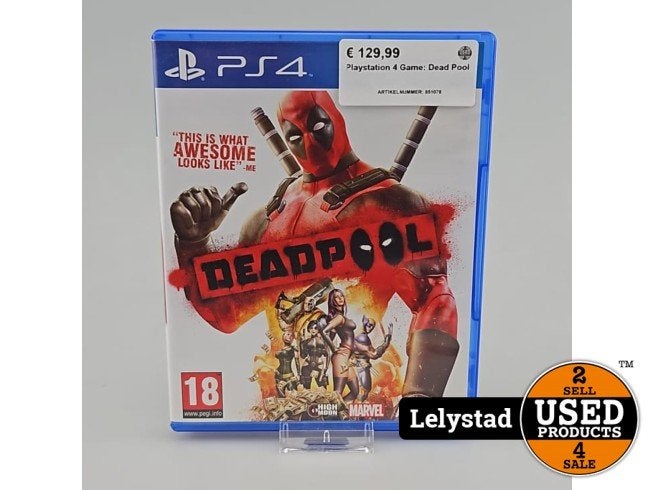 Playstation 4 Game: Dead Pool