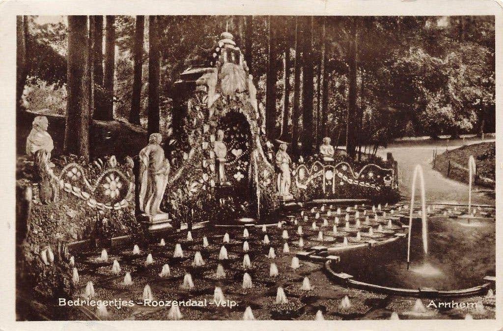 Bedriegertjes, Roozendaal, Velp, Ophalen of Verzenden, 1940 tot 1960, Gelopen, Gelderland