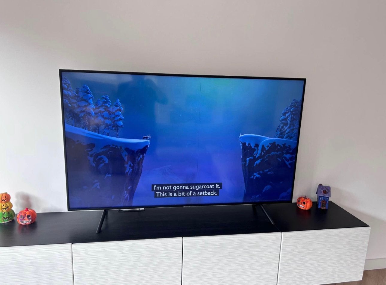 Samsung 65 inch Smart TV 4K UHD - Pixel lijn defect, Ophalen, 50 Hz, Samsung, 100 cm of meer