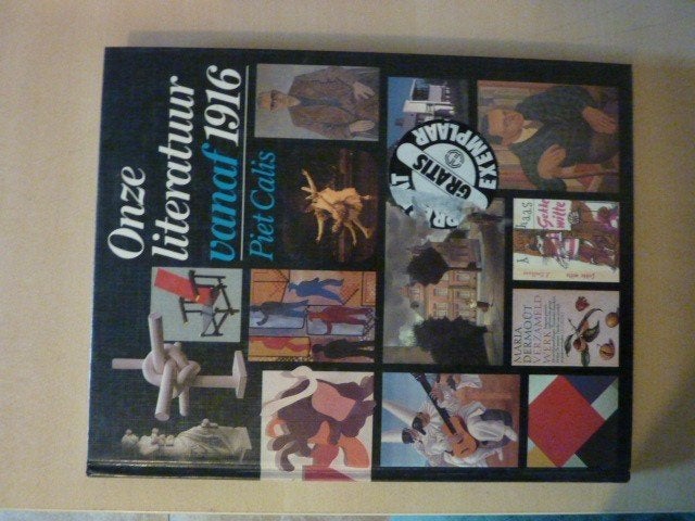 Piet Calis - Onze literatuur vanaf 1916, Boeken, Verzenden, Zo goed als nieuw