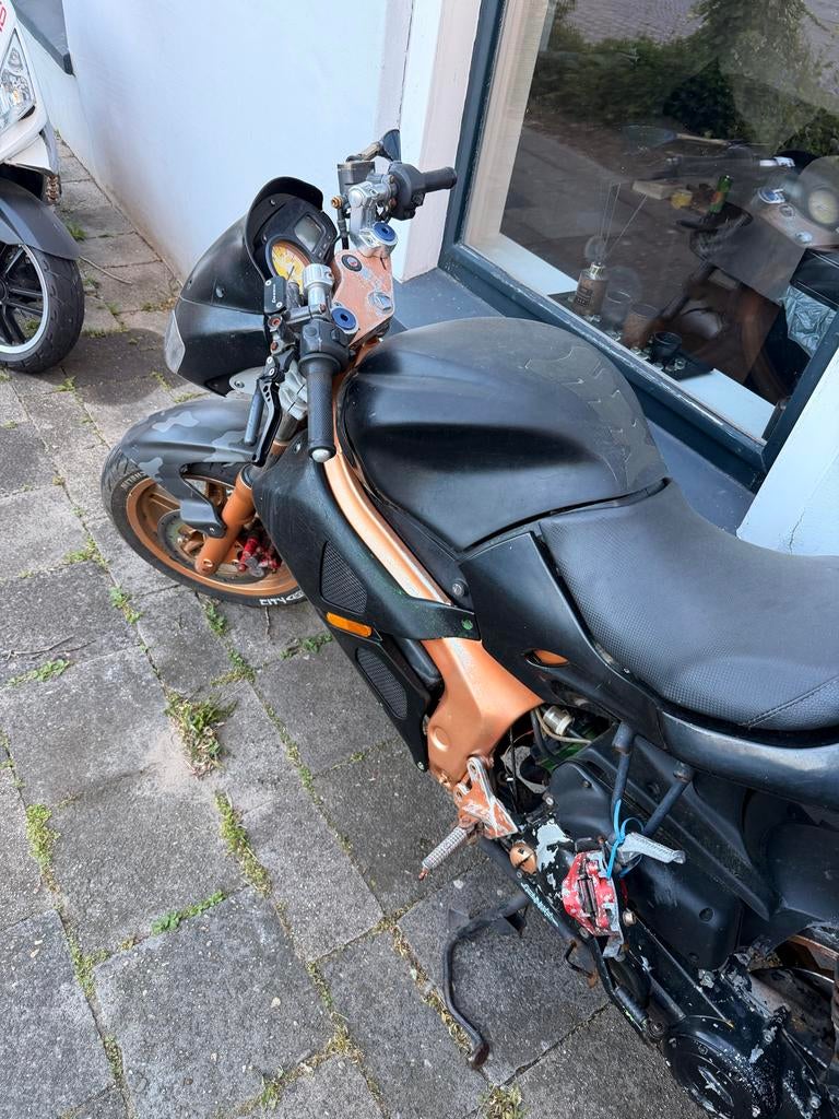 Gilera DNA 50 - Brommer, Fietsen en Brommers, Ophalen, Gebruikt, Maximaal 45 km/u, 50 cc