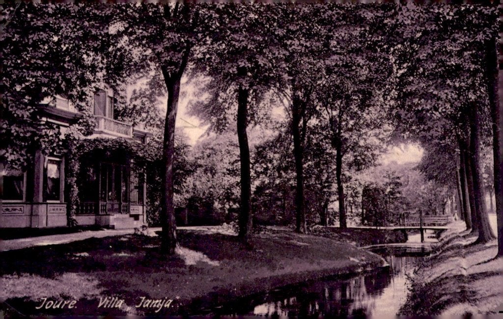 Joure Villa Jamja # 350, Verzamelen, Verzenden, Voor 1920, Gelopen, Groningen