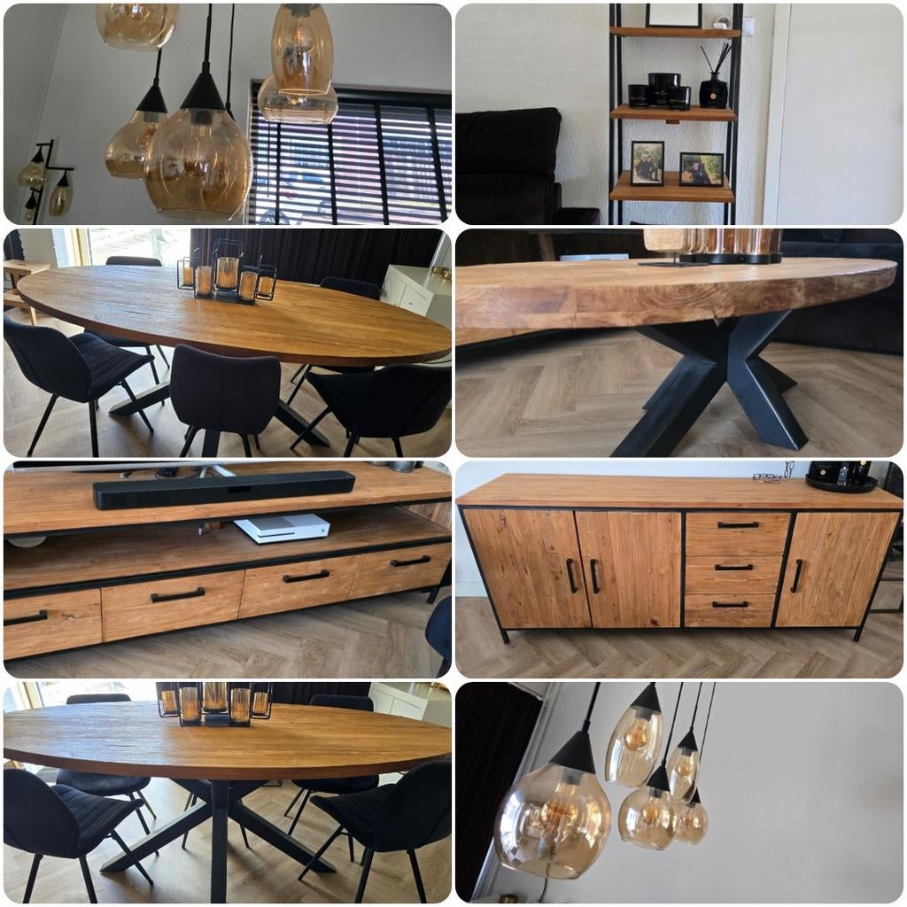 Complete Meubelset Romaro incl bijpassende lampenset, Ophalen