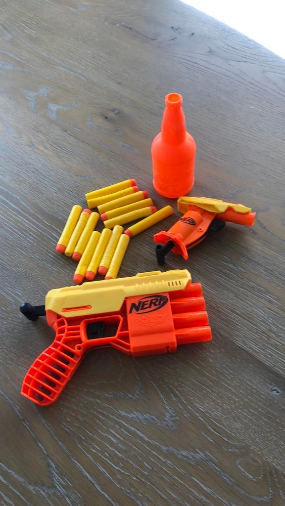 Nerf set alpha strike, Ophalen of Verzenden, Gebruikt