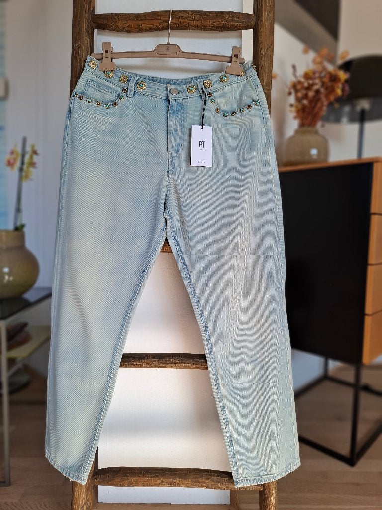 PT Torino jeans maat 30 twv € 425 nieuw, Kleding | Dames, Maat 38/40 (M), Blauw, Pauw, Nieuw