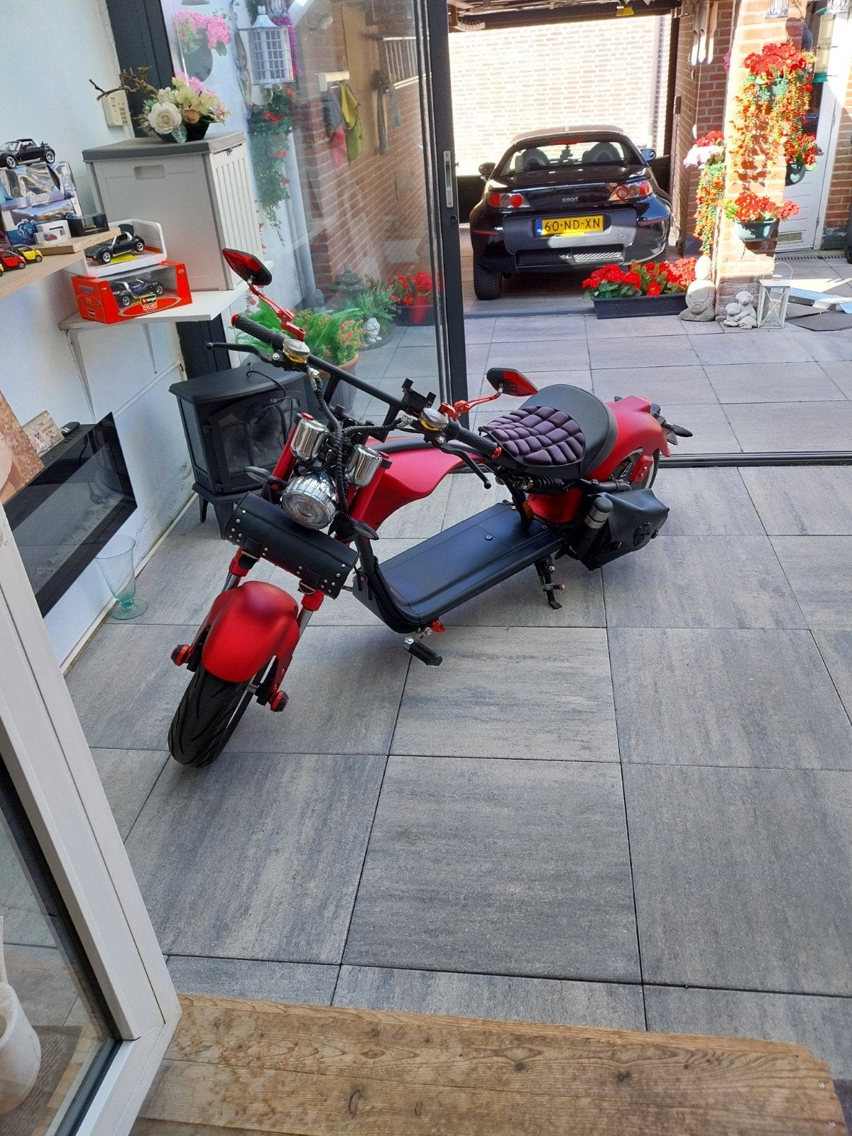 Elektrische Chopper Scooter - Zo goed als nieuw, Fietsen en Brommers, Ophalen of Verzenden, Zo goed als nieuw, Elektrisch, Overige merken