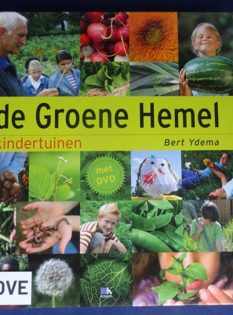 DE GROENE HEMEL * KINDERTUINEN! + DVD * Bert Ydema *, Boeken, Wonen en Tuinieren, Verzenden, Zo goed als nieuw, Bert Ydema, Moestuin
