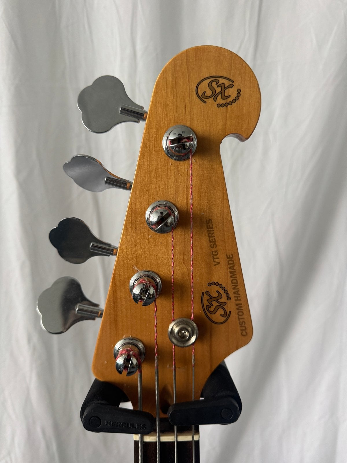 SX Vintage Series Custom Handmade Basgitaar, Ophalen, Gebruikt, Elektrisch