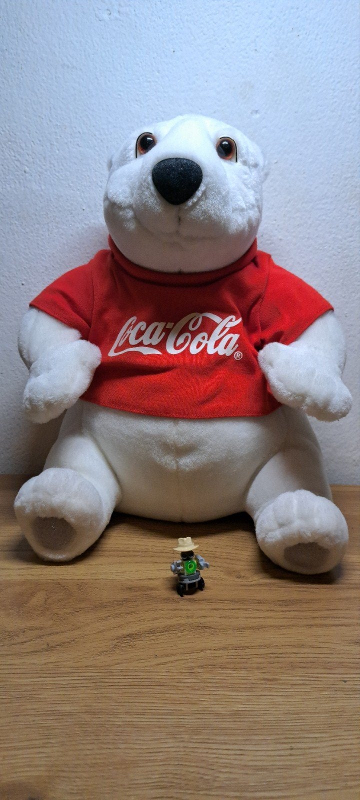 Coca-Cola IJsbeer Knuffel - Vintage Reclame Item, Ophalen of Verzenden, Zo goed als nieuw, Gebruiksvoorwerp