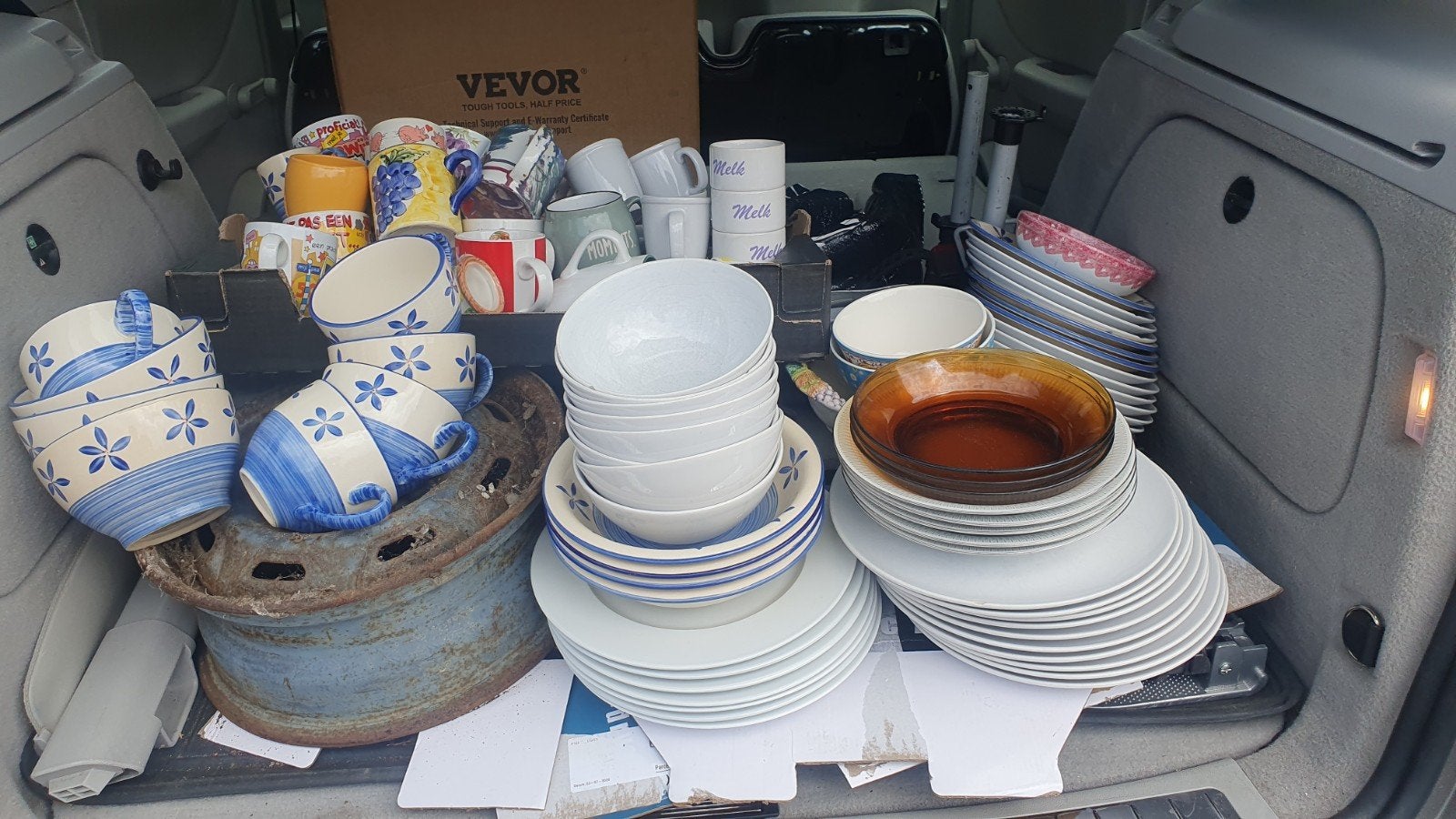 Gratis servies van alles wat, Ophalen, Gebruikt, Overige stijlen, Overige typen