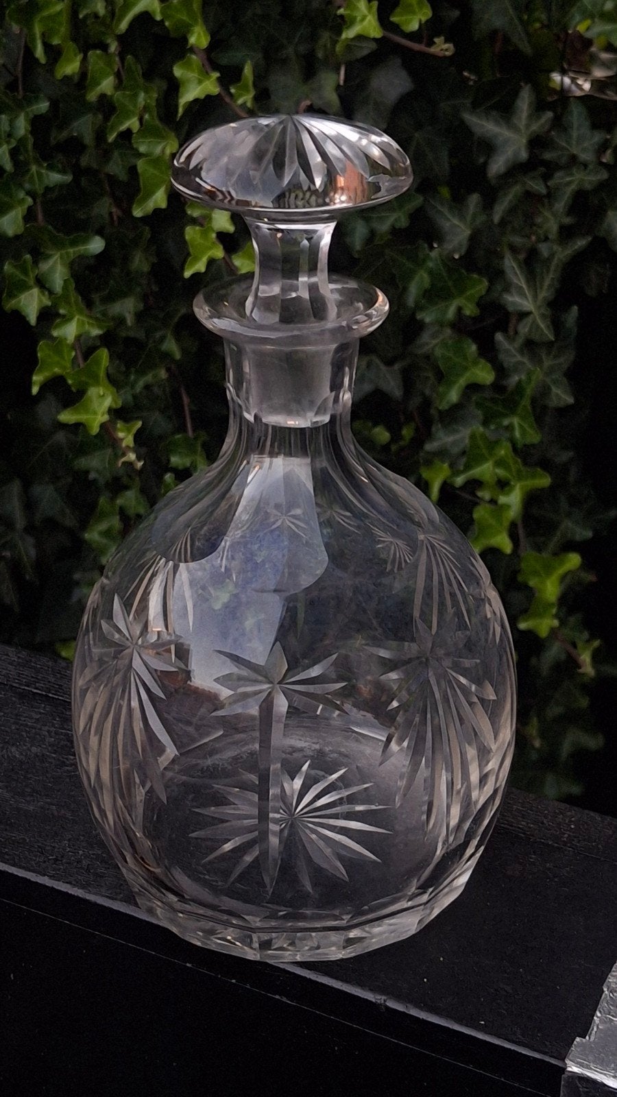 vintage kristallen karaf, Ophalen of Verzenden