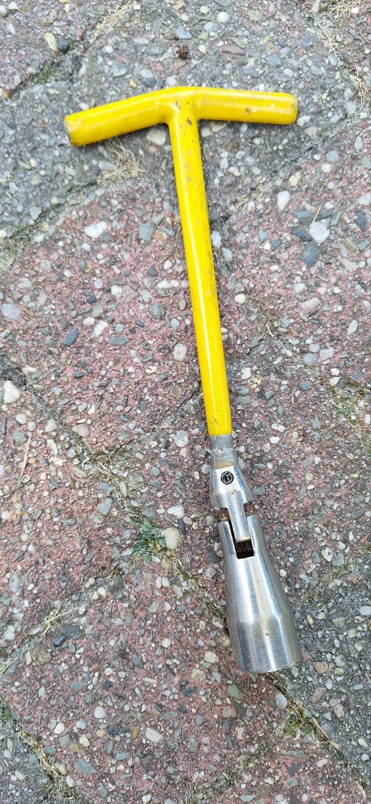 Gele bougiesleutel, Auto diversen, Ophalen of Verzenden, Gebruikt