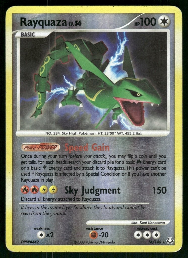 Rayquaza 14/146 - Legends Awakened (Reverse Holo), Verzenden, Gebruikt