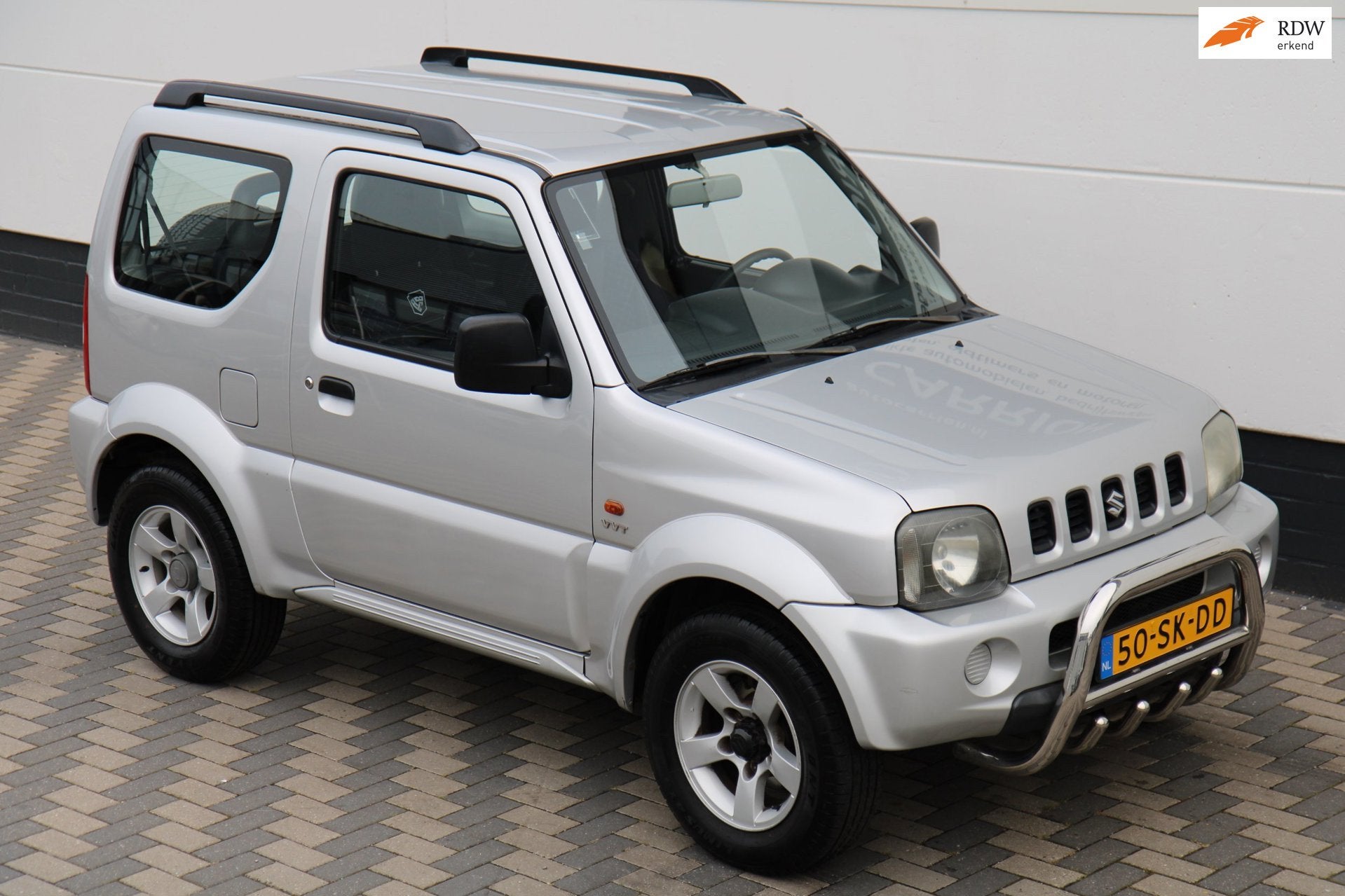 Suzuki Jimny 1.3 JLX 4WD Airco Trekhaak Carplay NAP !, 86 pk, Zwart, 4 stoelen, Bedrijf