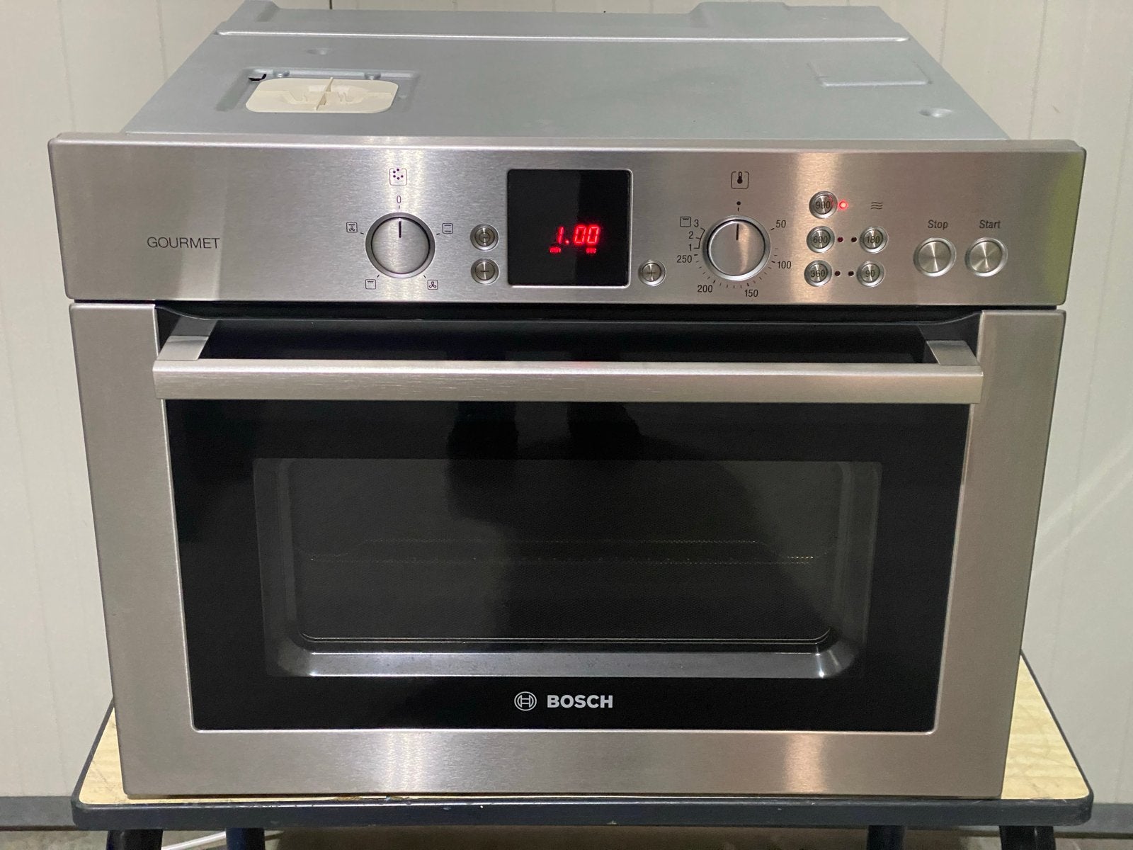 Bosch Gourmet Inbouw Combi-oven - Zo goed als nieuw, Witgoed en Apparatuur, Ovens, 45 tot 50 cm, Bella, Hete lucht, Inbouw