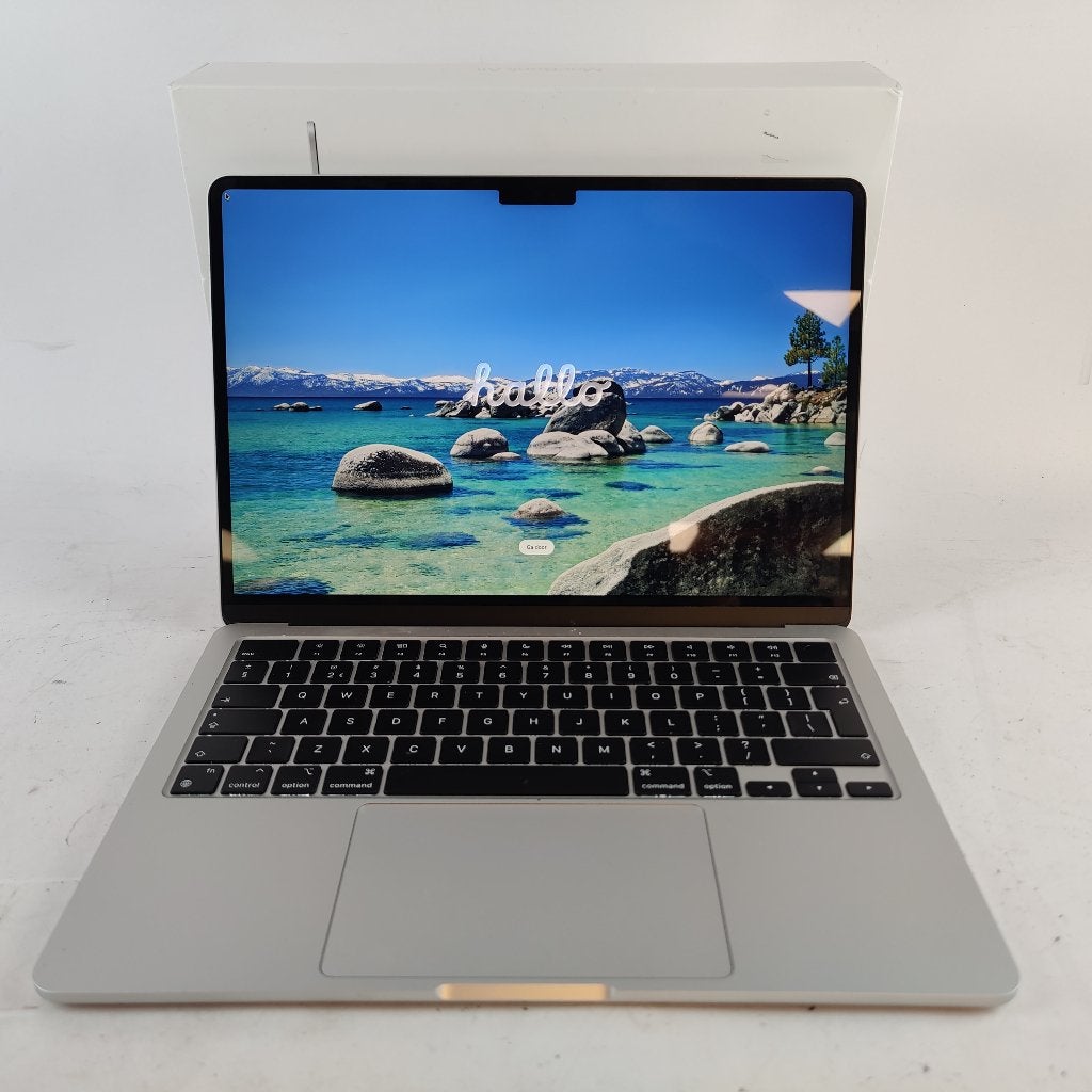 Apple Macbook Air M2, 2022 || 16gb, 256ssd doos + oplader, Ophalen of Verzenden, Zo goed als nieuw, X, 13 inch