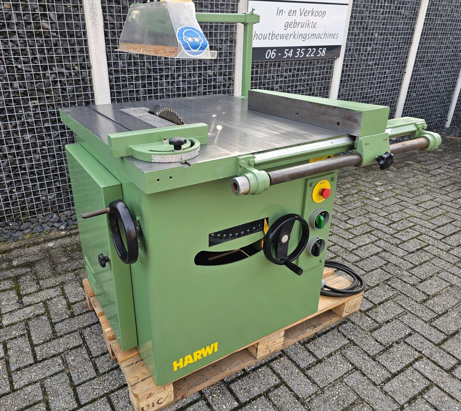 Harwi Cirkelzaag  / Schulpzaag 10PK, Ophalen, Gebruikt, Cirkelzaag, 70 mm of meer