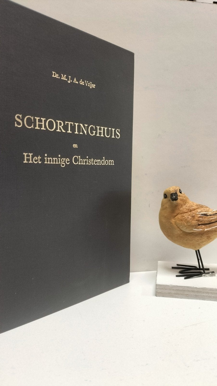 Vrijer, Dr. M.J.A.  de;  Schortinghuis en Het innige, Boeken, Ophalen of Verzenden, Gelezen, Christendom | Protestants